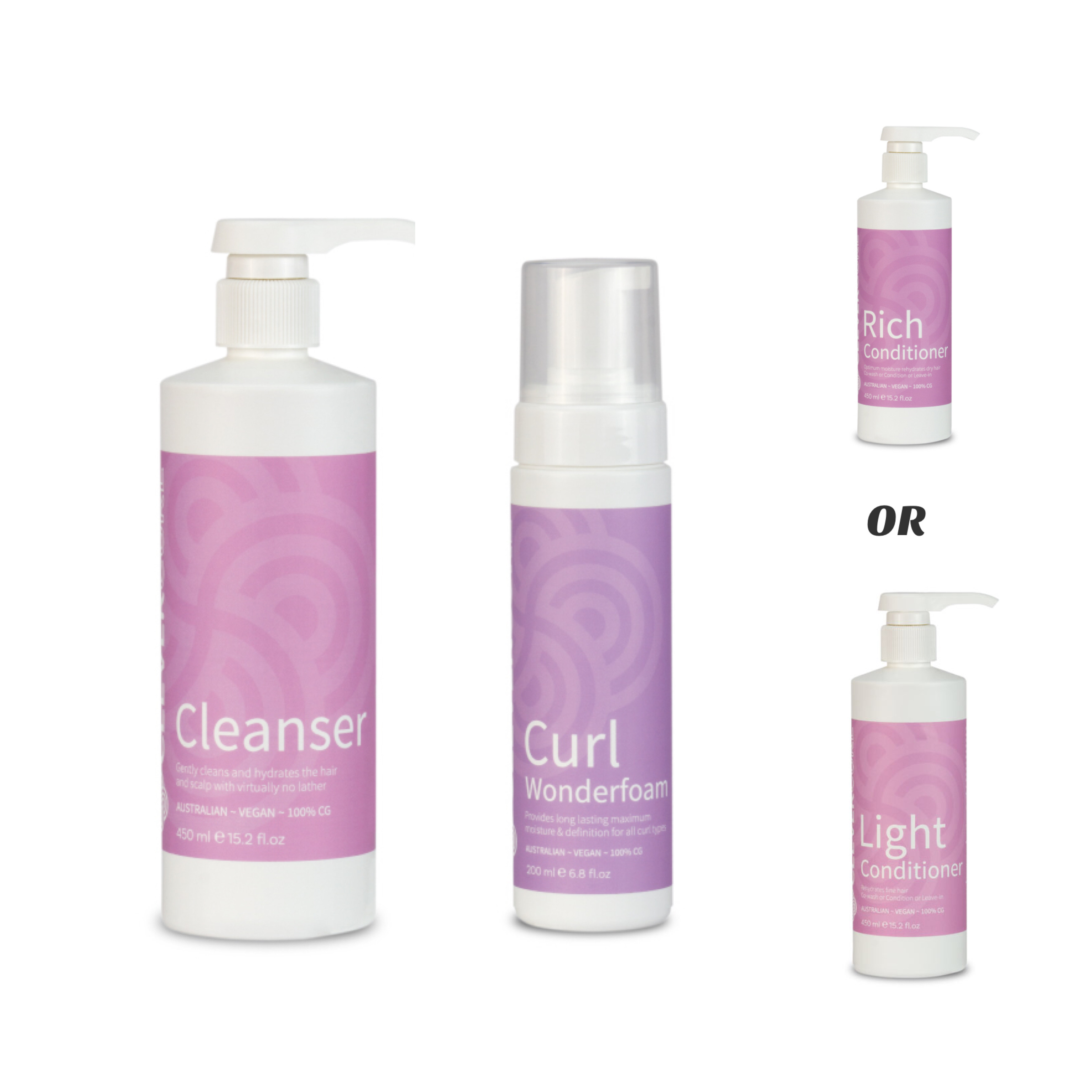 Clever Curl Simplified Curly Girl Pack